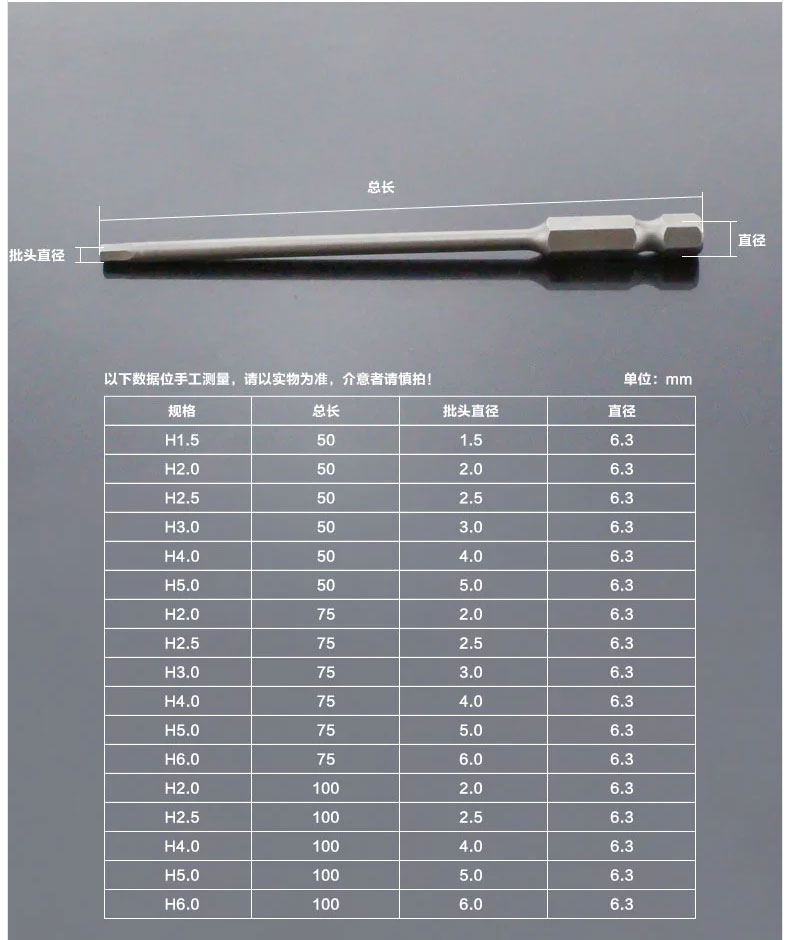 S2内六角批头厂家